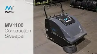 MV1100 Construction Sweeper - Explainer