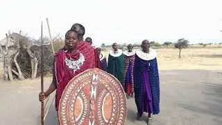 Tanzania - Massai tribe - famous jumping demonstrates their strength