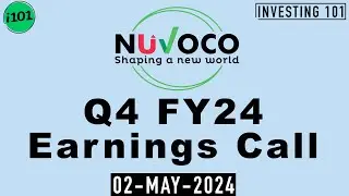 Nuvoco Vistas Corporation Limited Q4 FY24 Earnings Call | Nuvoco Vistas Corporation FY24 Q4 Concall
