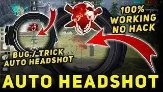 New Trick Bug For Auto Headshot - Garena Free Fire.
