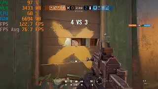 Tom Clancy's Rainbow Six  Siege   I5   9400F, 16GB DDR4, GTX 1650 SUPER  Ultra Settings