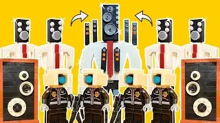 I Made LEGO Skibidi Toilet (Cameramen Army)