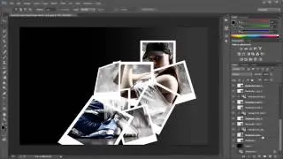 PSD Channel : Adobe Photoshop CC - How To Create a Collage Collage Effect