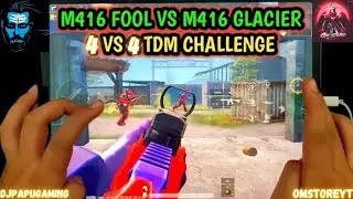 M416 KING IS BACK 🔥 4vs4 | IPAD PRO 4-FINGERS CLAW + FULL GYRO HANDCAM GAMEPLAY | PUBG MOBILE