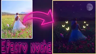 Cómo editar una foto de DÍA a NOCHE | tutorial detallado