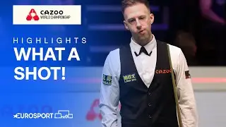Trump nails stunning double to clinch crucial frame 😮‍💨 | 2024 World Snooker Championship Highlights