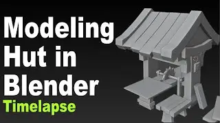 Modeling Hut in Blender
