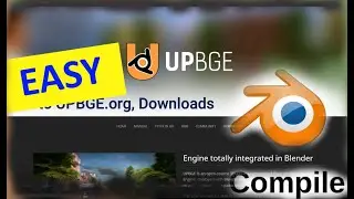 Build UPBGE on Windows / Compile UPBGE / BGE / Blender Game Engine (Easy)