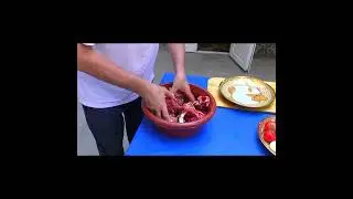Казан кебаб. Мясо с картошкой в казане на костре. Мясо в казане. Казан кебаб по узбекский. #shorts