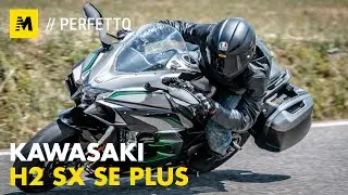 Kawasaki H2 SX SE+ TEST: 200 hp, 300 km/h... didn't you call it touring? [English Sub.]