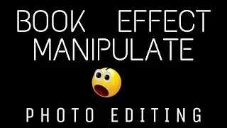 BOOK EFFECT MANIPULATE PHOTO EDITING ON PICSART 2021