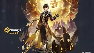 SUMMON ZHONGLI  GENSHIN IMPACT! (SUPER GATCHA)