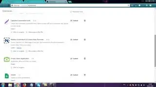 Как убрать расширения в Google Chrome