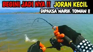 Jangan pakai joran ini untuk casting toman , dari pada menyesal !!