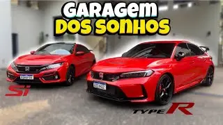 CIVIC TYPE R x CIVIC SI TURBO🤯 DUAS LENDAS QUE DIVIDEM GARAGEM