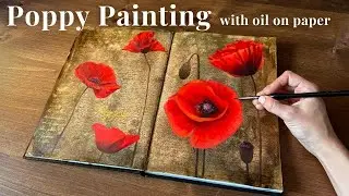 How to Paint Poppies - A Beginner's Guide to Botanical Painting