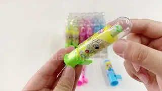 China New Arrival candy item | lipstick lollipop candy with whistle toy