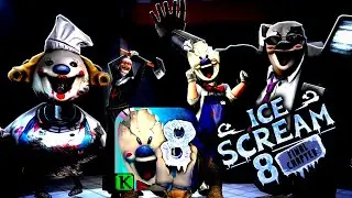 Ice Scream Chapter 8 Friends Revenge Time | Ice Scream 8 Update | Ice Scream 8 Secret | Ice Scream 9