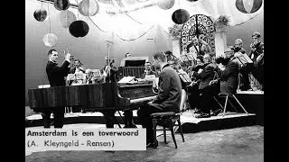 Orkest Addy Kleijngeld - Amsterdam ( is een toverwoord ) ( acetaatplaat ) ( 1962 )