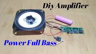 How to Make Audio Amplifier Circuit Board diy High Quality Power Full Bass