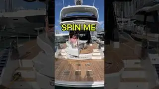 SPIN ME!😝 ⬆️FULL TOUR▶️⬆️ #yachts  #yachttour #galeon