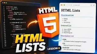 Everything You Need to Know About HTML List Tags