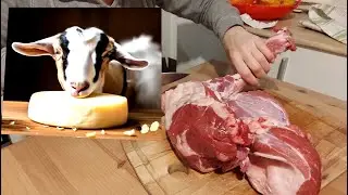 How to separate meat from bones at home lamb shank, lamb shank.