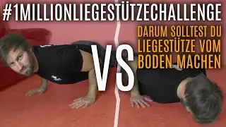 1 Million Liegestütze Challenge: sind halbe Liegestütze besser? #1millionliegestützechallenge