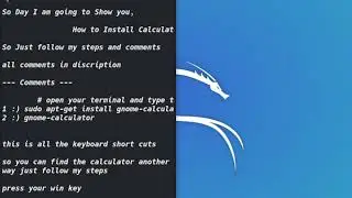 How to Install Calculator In Kali Linux | Gnome-Calculator | #CrackDevil