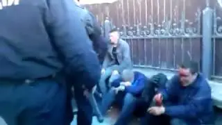 Новое  В Харькове были избиты активисты Правого Сектора