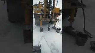 Бурение скважин шнеком, мел. На урб 2а2