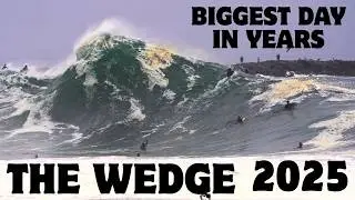 THE WEDGE | BIGGEST WAVES IN YEARS | RAW CHAOS | 2025 BEGINS | April 12th 2025