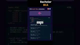 Audio Wave Animation ||  HTML CSS