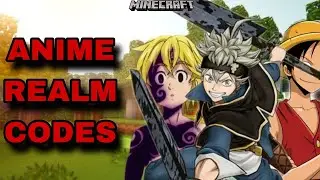*NEW* BEST ANIME REALM CODES FOR MINECRAFT BEDROCK EDITION!