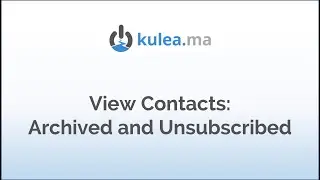 Viewing Archived and Unarchived Contacts