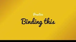 An Example of Binding 