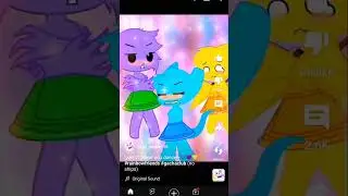 cute cyan, yellow, purple cute dance