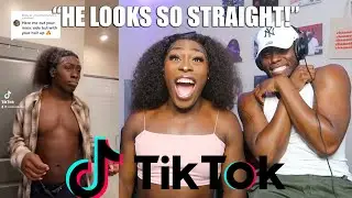 MY BOYFRIEND REACTS TO MY STRAIGHT THIRST TRAPS