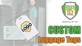 Custom Luggage Tags - Add Your Graphic Print Design to Customize Bag Tags for Travel - Specialist ID