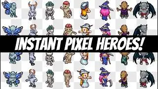 How to Build 100 Game-Ready Characters Without Drawing