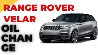 Range Rover velar ’ oil change 