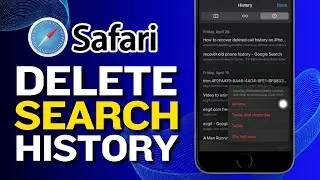 How To Delete Search History in Safari on iPhone | Clear Safari Browsing History