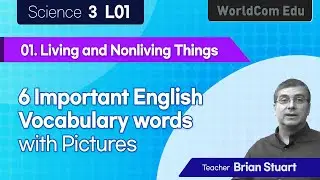 6  Important English Vocabulary Words with pictures  I  Science 3. L01.Living and Nonliving Things