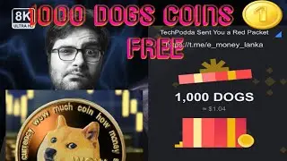 #get Free 1000 dogs 🪙 coin #binance