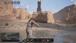 Conan Exiles Small Starting Base!