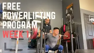 Free Powerlifting Program, Preparation for Nationals, and Lifts Update Ep.1