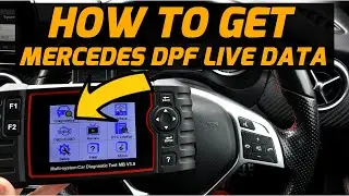 How To View DPF Live Data / Soot Content in Your Mercedes