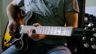 Californication (Red Hot Chili Peppers) guitar solo - Gibson ES 335
