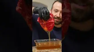 Steak Marinated in Honey for 5 Days 