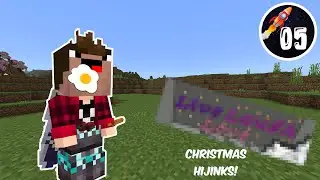 EGG on my face! - Rocketcraft S3 E05 - Minecraft Bedrock SMP